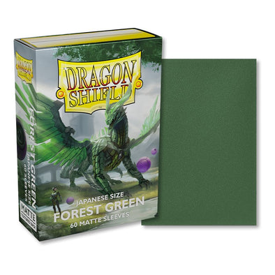 Dragon Shield - 60ct Japanese Size - Forest Green Matte available at 401 Games Canada