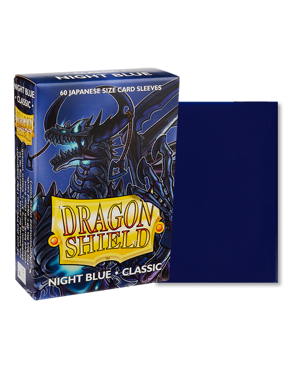 Dragon Shield - 60ct Japanese Size - Night Blue available at 401 Games Canada