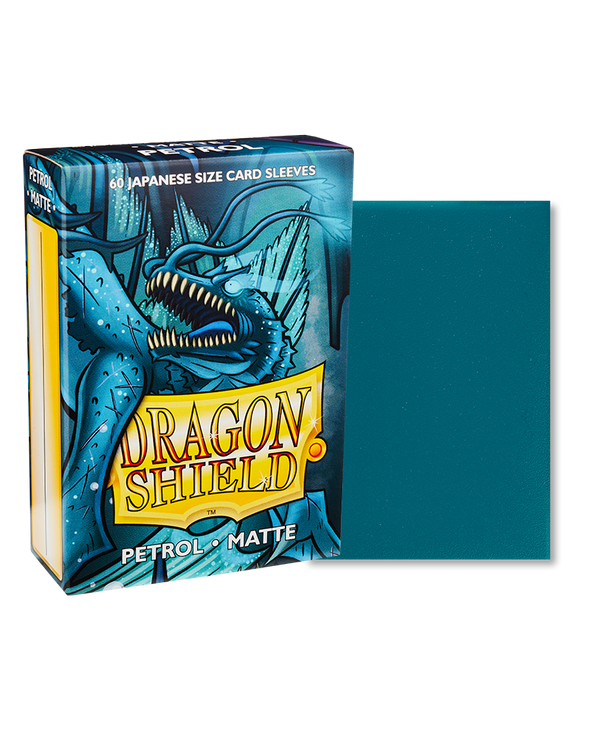 Dragon Shield - 60ct Japanese Size - Petrol Matte available at 401 Games Canada