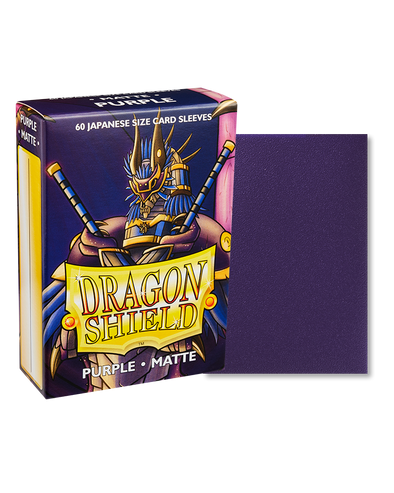 Dragon Shield - 60ct Japanese Size - Purple Matte available at 401 Games Canada