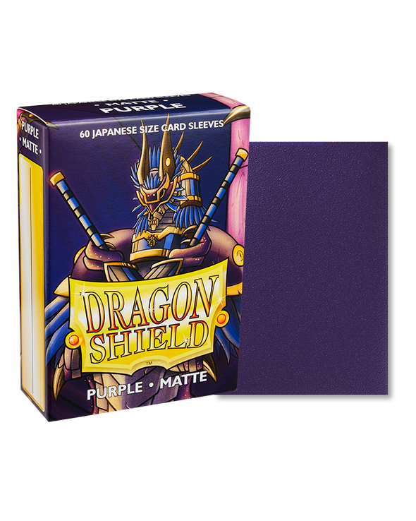 Dragon Shield - 60ct Japanese Size - Purple Matte available at 401 Games Canada