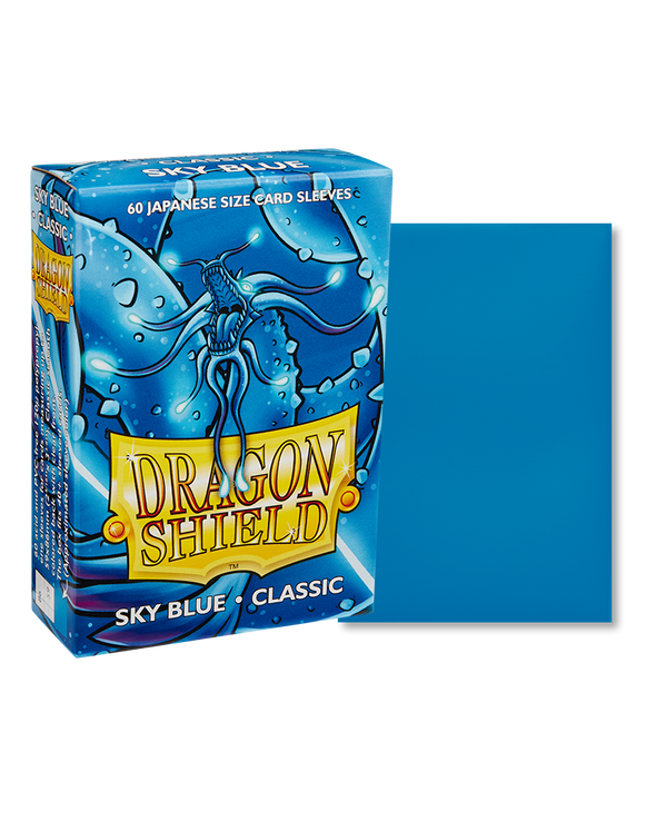 Dragon Shield - 60ct Japanese Size - Sky Blue available at 401 Games Canada