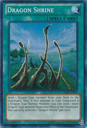 Dragon Shrine - SDBE-EN019 - Super Rare - Unlimited available at 401 Games Canada