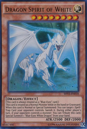Dragon Spirit of White - SHVI-EN018 - Ultra Rare - Unlimited available at 401 Games Canada