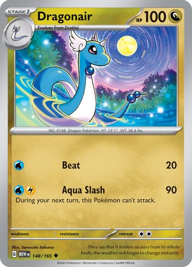 Dragonair - 148/165 - Uncommon available at 401 Games Canada