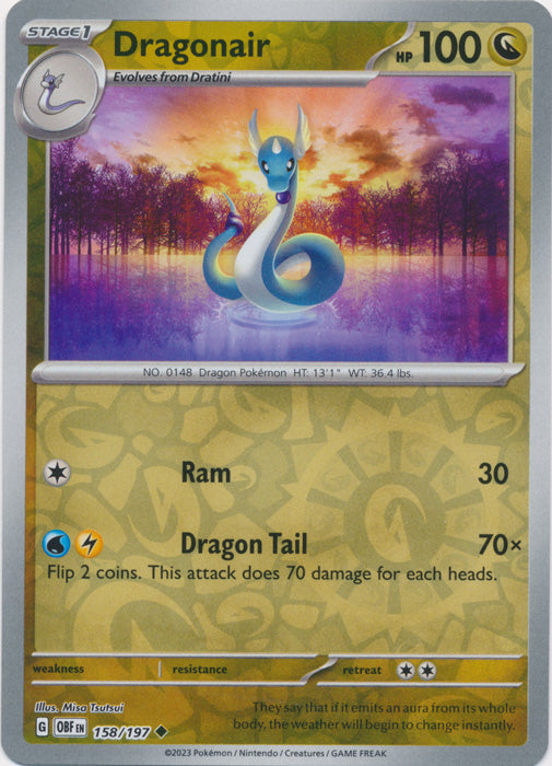 Dragonair - 158/197 - Uncommon - Reverse Holo available at 401 Games Canada