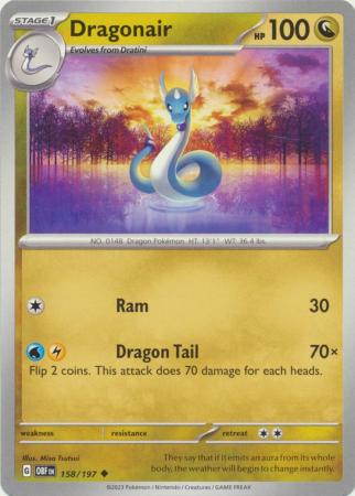 Dragonair - 158/197 - Uncommon available at 401 Games Canada