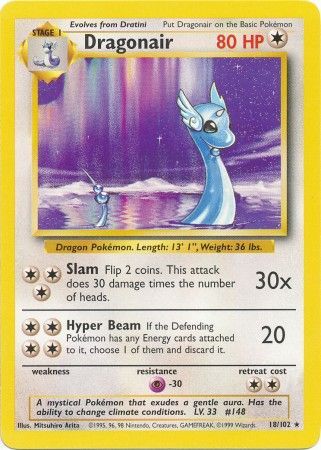 Dragonair - 18/102 - Rare - Unlimited available at 401 Games Canada