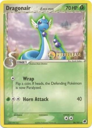 Dragonair - 28/101 - Pre-Release Promo available at 401 Games Canada