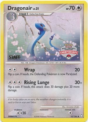 Dragonair - 52/146 - Promo (Staff State, Province, Territory Championships) available at 401 Games Canada