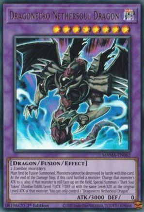 Dragonecro Nethersoul Dragon - MAMA-EN062 - Ultra Rare - 1st Edition available at 401 Games Canada