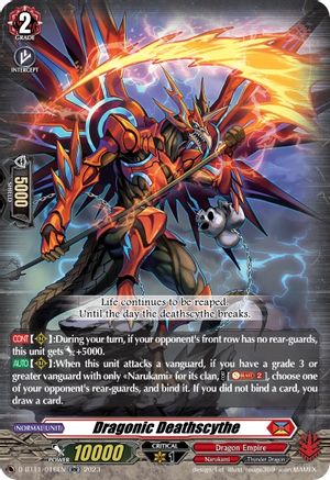 Dragonic Deathscythe - D-BT11/016EN - Double Rare available at 401 Games Canada