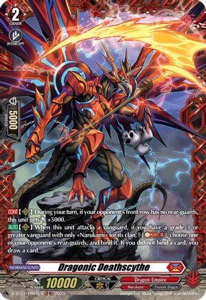 Dragonic Deathscythe - D-BT11/FR01EN - Frame Rare available at 401 Games Canada