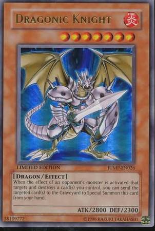 Dragonic Knight - JUMP-EN026 - Ultra Rare available at 401 Games Canada