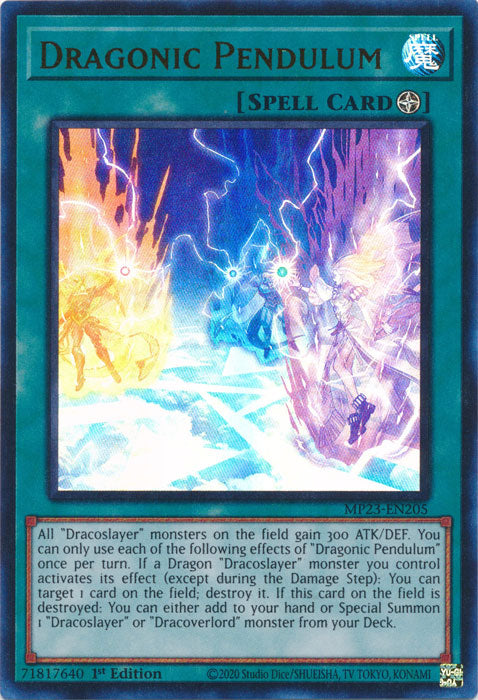 Dragonic Pendulum - MP23-EN205 - Ultra Rare - 1st Edition available at 401 Games Canada