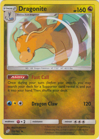 Dragonite - 119/181 - Holo Rare - Reverse Holo available at 401 Games Canada