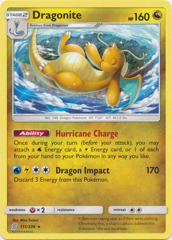 Dragonite - 151/236 - Rare available at 401 Games Canada