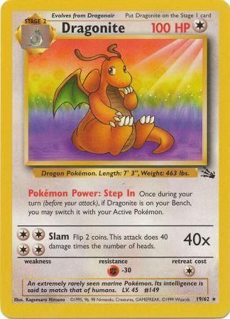 Dragonite - 19/62 - Rare - Unlimited available at 401 Games Canada