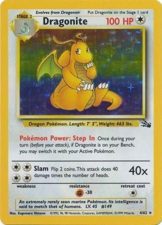 Dragonite - 4/62 - Holo - Unlimited available at 401 Games Canada