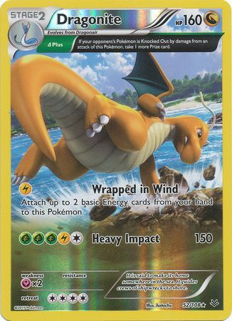 Dragonite - 52/108 - Holo Rare - Reverse Holo available at 401 Games Canada