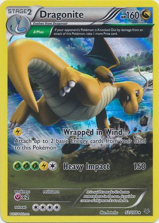 Dragonite - 52/108 - Holo Rare available at 401 Games Canada