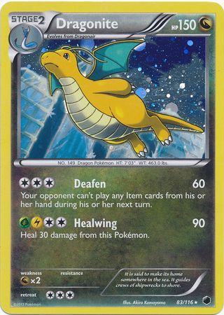 401 Games Canada - Dragonite - 83/116 - Alternate Holo - Promo 401 Games Canada - Dragonite - 83/116 - Alternate Holo - Promo