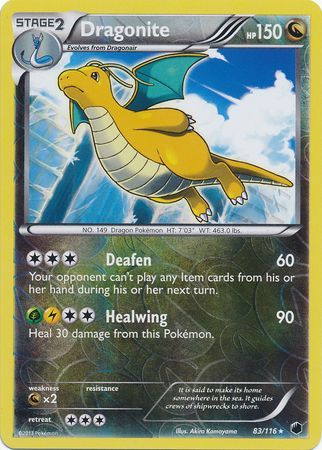 Dragonite - 83/116 - Holo Rare - Reverse Holo available at 401 Games Canada