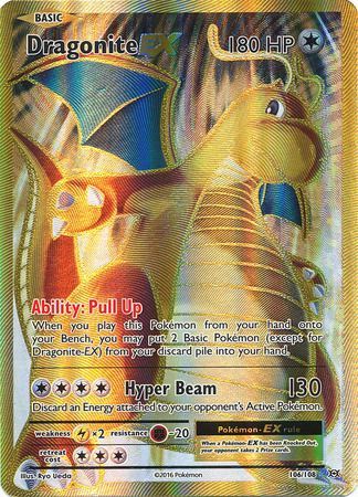 Dragonite EX - 106/108 - Full Art Ultra Rare available at 401 Games Canada