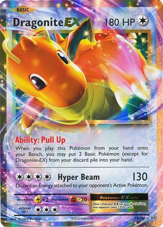 Dragonite EX - 72/108 - Ultra Rare available at 401 Games Canada