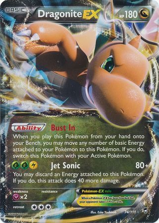 Dragonite EX - 74/111 - Ultra Rare available at 401 Games Canada