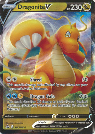 Dragonite V - SWSH154 - Promo available at 401 Games Canada