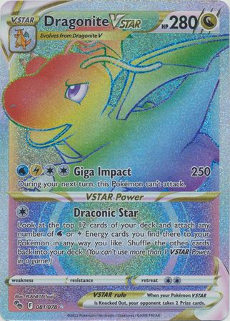 401 Games Canada - Dragonite VSTAR - 081/078 - Hyper Rare 401 Games Canada - Dragonite VSTAR - 081/078 - Hyper Rare