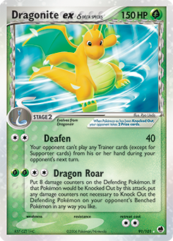 Dragonite ex - 91/101 - Ultra Rare available at 401 Games Canada