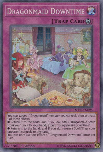 Dragonmaid Downtime - MYFI-EN026 - Super Rare - 1st Edition available at 401 Games Canada