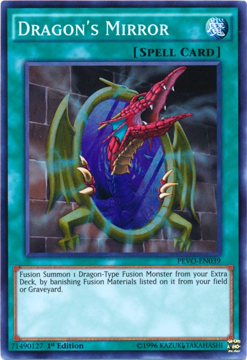 Dragon's Mirror - PEVO-EN039 - Super Rare - 1st Edition available at 401 Games Canada