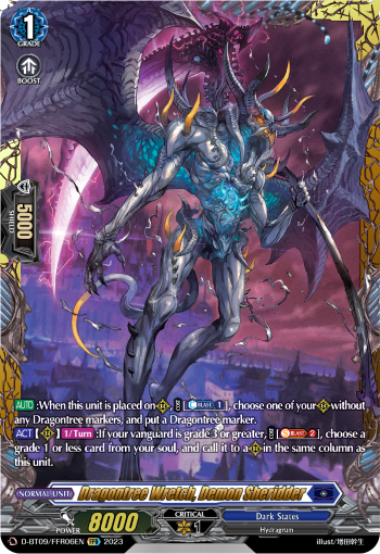 Dragontree Wretch, Demon Sheridder - D-BT09/FFR06 - Double Frame Rare available at 401 Games Canada