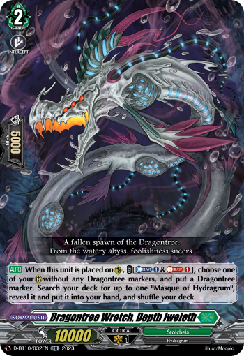 Dragontree Wretch, Depth Iweleth - D-BT10/032 - Double Rare available at 401 Games Canada