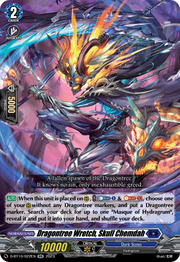 Dragontree Wretch, Skull Chemdah - D-BT10/022 - Double Rare available at 401 Games Canada