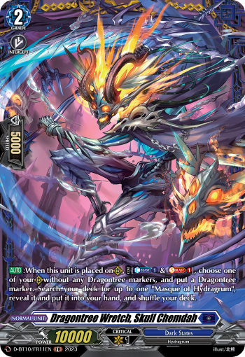 Dragontree Wretch, Skull Chemdah - D-BT10/FR11 - Frame Rare available at 401 Games Canada