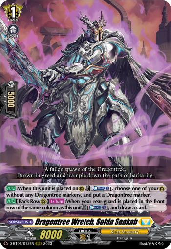 Dragontree Wretch, Solda Saakab - D-BT09/012 - Triple Rare available at 401 Games Canada