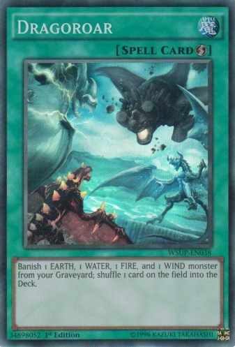 Dragoroar - WSUP-EN038 - Super Rare - 1st Edition available at 401 Games Canada