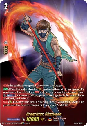 Dragritter, Ghazvaan - D-BT12/SECP01EN - Secret Rare P available at 401 Games Canada