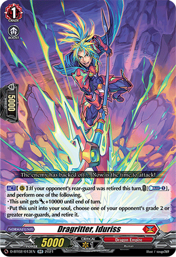 Dragritter, Iduriss - D-BT02/013 - Double Rare available at 401 Games Canada