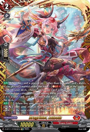 Dragritter, Lateefa - D-BT11/FFR03EN - Double Frame Rare available at 401 Games Canada