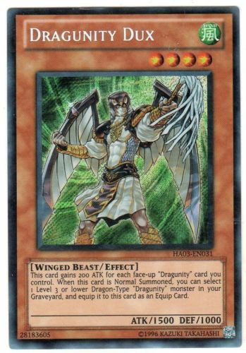 Dragunity Dux - HA03-EN031 - Secret Rare - Unlimited available at 401 Games Canada