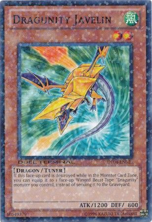 Dragunity Javelin - DT04-EN024 - Normal Parallel Rare available at 401 Games Canada