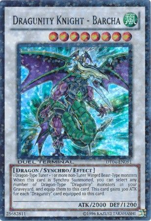 Dragunity Knight - Barcha - DT04-EN091 - Super Parallel Rare available at 401 Games Canada