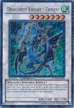 Dragunity Knight - Trident - DT04-EN040 - Ultra Parallel Rare available at 401 Games Canada