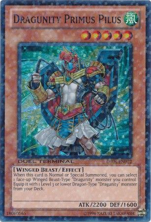 Dragunity Primus Pilus - DT04-EN022 - Super Parallel Rare available at 401 Games Canada