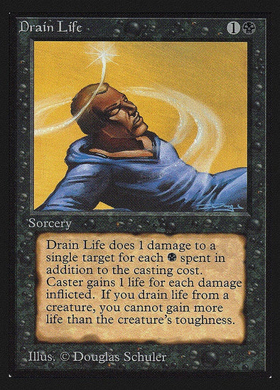 Drain Life (CED) is available at 401 Games Canada, Canada's Source for Magic: The Gathering Singles!
